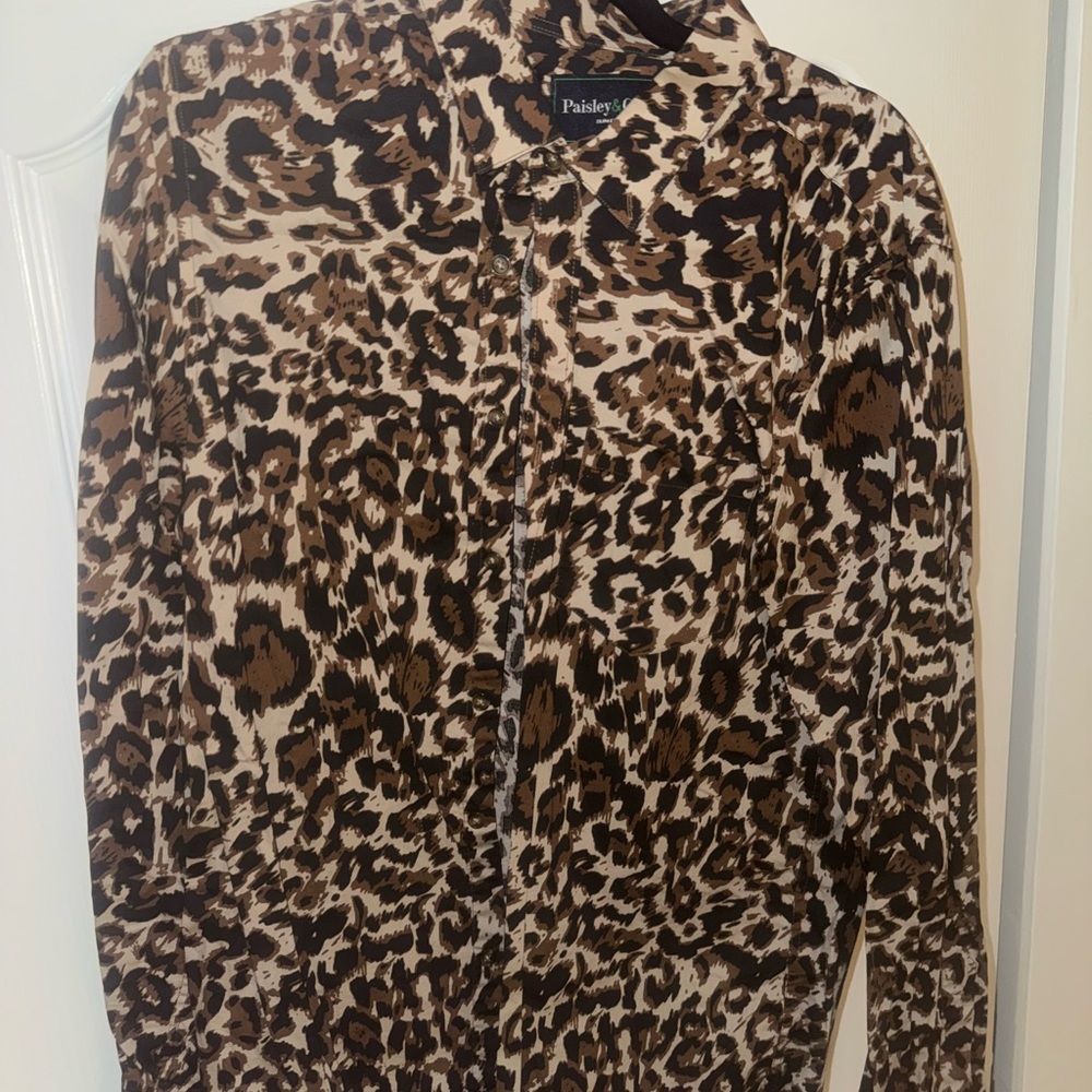 Paisley & Gray Camouflage Shirt